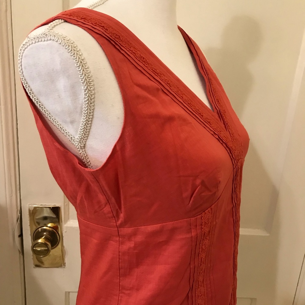 Ann Taylor sleeveless empire top, 0P